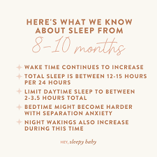 8-10 month old baby sleep regression - Hey Sleepy Baby Blog