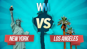 Combined, the new york and los angeles metro areas have about the same population as greater tokyo. New York Vs Los Angeles Which City Is Best Youtube