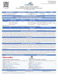 MATRIX GEO SOLUTIONS LIMITED (Previously Known as Matrix Geo Solution  Private Limited)