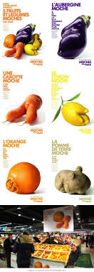 Campagne Contre Le Gaspillage Alimentaire Intermarche Funny Vegetables French Food Fruit