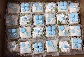 The Cakery On Instagram Baby Boy Shower Petit Fours Oxfordmississippi Petitfours Baby Boy Shower Baby Shower Cakes Boy Shower