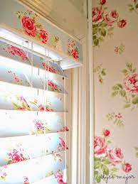 Decoupage Window Blinds Mod Podge Rocks Tinkering Projects Diy Decor Home Diy