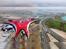 Launched in 2002, it is essentially an updated 550 maranello featuring minor styling changes from pininfarina. Ferrari World Theme Park In Abu Dhabi Ferrari Park Sightseeing Times Of India Travel