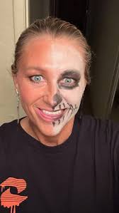 Happy Halloween!!!! 🎃 👻🖤💀, #halloween #halloween2024 #twoface #costume  #skull #skullmakeup