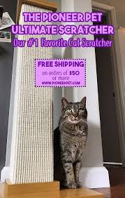 3832 The Ultimate Scratching Post By Smartcat Pioneer Pet Cat Scratcher Cats Diy Cat Scratcher