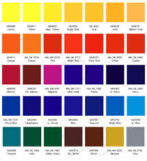 Rutland Screen Printing Ink Color Chart Best Picture Of