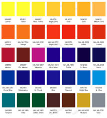 Rutland Screen Printing Ink Color Chart Best Picture Of