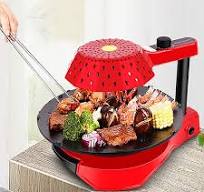 Amazon.com : NEWCES Safety Certification 1390W Electric BBQ ...