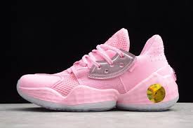 Big discount and fast deliver! 2020 Adidas Harden Vol 4 Pink Lemonade Light Pink Glow Blue Gold Metallic Eg6225 Shoes For Men Shoes Mens Blue Gold Shoes
