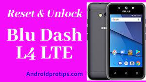 How to Reset & Unlock Blu Dash L4 LTE ...