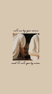 Lockscreen Tumblr Call Me By Your Name Wallpaper Lockscreen Beige Call Me By Your Name Your Name Wallpaper Name Wallpaper New Wallpaper Iphone