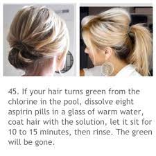 Blondes No More Green Hair From Chlorine Chlorine Hair Green Hair Chlorine Green Hair