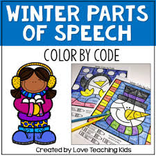 There are quite a few available, so have a look! Winter Grammar Coloring Pages Parts Of Speech By Love Teaching Kids