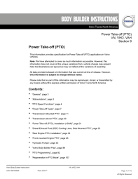 What's going to give first? Pto Volvo Trucks Canada Manualzz