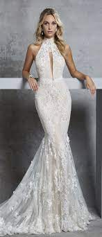 55 Halter Neck Wedding Dresses That Timeless And Glamour Halter Neck Wedding Dress Ha Wedding Dress Halter Neck Wedding Dress Necklines Halter Wedding Dress