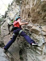 Der Spektakulare Lehner Wasserfall Klettersteig Moosbrugger Climbing Klettersteig Wasserfall Klettern