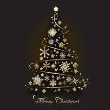 Free Creative Gold Christmas Tree Design Vector 01 Titanui Christmas Tree Art Christmas Wallpaper Christmas Background Images