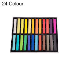 Rainbow hair dye kit uk. Amazon Com Hair Dye Gloasublim 6 12 24 36 Color Salon Hair Temporary Chalk Dye Colour Kit Non Toxic Pastels 24 Colour Beauty Personal Care