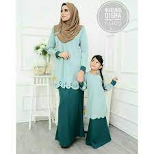* fabrik dress si ibu adalah fursan. Baju Kurung Moden Qisha Sedondon Ibu Dan Anak Shopee Malaysia