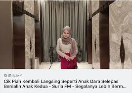 Suria fm memperkenalkan barisan selebriti yang awesome yang di angkat menjadi penyampai untuk menceriakan hidup anda! Wahhhh Cik Piah Bestnyaa Boleh Lah Share Sikit Rahsia Kurus Dengan Min Sebab Min Ni Haa Diet Ke Puasa Ke Sama Je Berat Badan Jom Baca Artikel Penuh Di Snapwidget