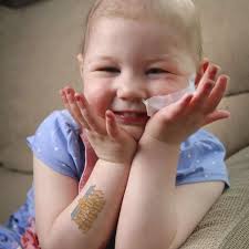 Meet the little girl who can't stop smiling