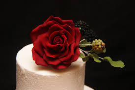 Handmade Sugar Flowers Cake Topper For Wedding And Special Etsy Edible Cake Decorations Wedding Cakes With Flowers Flower Cake