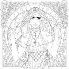 Madeline is only seven years old, the youngest girl in the school. Carol Ludwig Hecate Lineart Carol Kludwig Gmail Com Coloring Books Goddess Coloring Pages Spiritual Coloring Pages