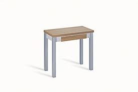 Mesas de cocina con cajón y dos extensibles laterales modernas. Mesa De Cocina Extensible Madera Livro De 40 A 80 Cm Beige Leroy Merlin