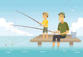 By alima may 7, 2020. Father And Son Fishing Cartoon People Characters Illustration Vector Illustration C Decorwithme 9274644 Stockfresh