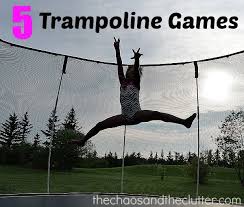 This list only touches the surface of the potential of trampolines. 5 Trampoline Games Trampoline Games Trampoline Backyard Trampoline