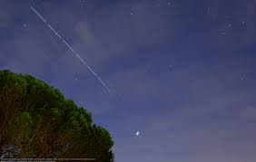 Image result for international space station through telescope