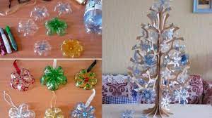 Diy christmas decor from plastic bottles. How To Diy Snowflake Ornaments From Plastic Bottles