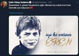 Bir yıl önce bugün, 15 yaşındaki eren bülbül trabzon maçka'da pkklı teröristlerin yerini göstermesi sebebiyle şehit oldu. Sakarya Eren Bulbul U Unutmadi Iyi Ki Varsin Eren