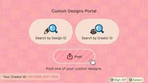 Check spelling or type a new query. Custom Designs Portal How To Share Custom Designs Online Acnh Animal Crossing New Horizons Switch Game8
