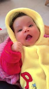 Bebé Alicia #winiethepooh #amarillopatito🐤💛 #1mes