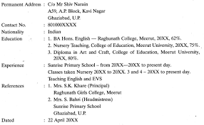 Job Application Examples For Class 11 Cute766