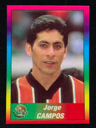 1999 Navarrete Copa America Sticker #106 JORGE CAMPOS Mexico