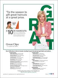 Great clips is a hair salon franchise with over 4,100 locations across the united states and canada. Thursday November 22 2018 Ad Great Clips Colorado Springs The Gazette