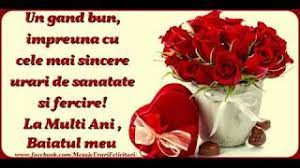 Vreau să zic doar atât: La Multi Ani Fericiti Baiatul Meu Colaj Muzical Cu Felicitari De Zi De Nastere Youtube