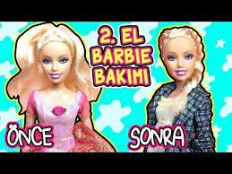 Barbie Bebek Sac Bakimi Ve Giydirme Yipranmis Barbie Donusumu Barbie Izle Oyuncak Yap Youtube Barbie Barbie Bebekler Bebek Saclari