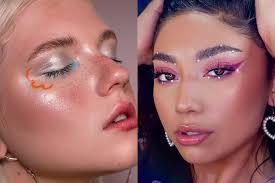 The Best Euphoria Inspired Makeup Looks On Instagram Right Now Elle Canada In 2020 Vibrant Makeup Makeup Inspiration Funky Makeup