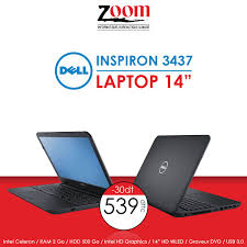 Zoom Informatique (Officiel) - Dell Inspiron 3437 ! le 14"  petit prix !  539 Dinars ! Lien :  http://www.zoominformatique.tn/pc-portables/474-dell-inspiron-3437-celeron.html  Vous pouvez commander depuis notre site www.zoominformatique.tn pour une ...