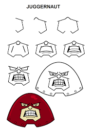 Juggernaut Easy Drawings My Drawings Character Design