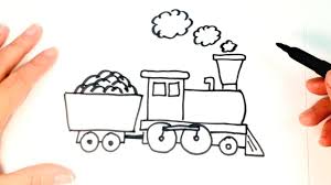 Having learned to do this, then it will be possible to quickly draw a peregrine. How To Draw A Train For Kids Train Easy Draw Tutorial Youtube