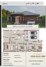 Affordable Architecture Design Home Builders Brochures House Plans 209 2 M2 4 Bedroom House Plans House Plans For Sale Modern House Plans Lake House Plans