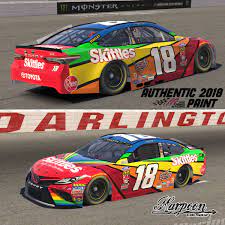 He was eliminated after the round of 12 in 2020 but won his first race of the season at texas in october. 2018 Jgr Authentic Kyle Busch Skittles Throwback Camry Nascar Cup Series Kyle Busch Kyle Busch Nascar