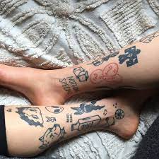 180 Points And 25 Comments So Far On Reddit Grunge Tattoo Leg Tattoos Legs Tattoo