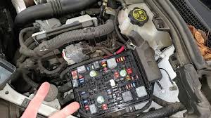 The starter relay switch will be in the third column, at the top. 2017 Chevy Cruze Starter Relay Starter Fuse Location Youtube