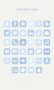 Ios 14 Soft Blue App In 2021 Ios App Icon Design Iphone Photo App Ios Icon