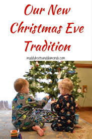 Our New Christmas Eve Tradition New Pjs And A Book From Elf On The Shelf Via Muddy Christmas Eve Traditions Cute Christmas Gifts Christmas Activities For Kids